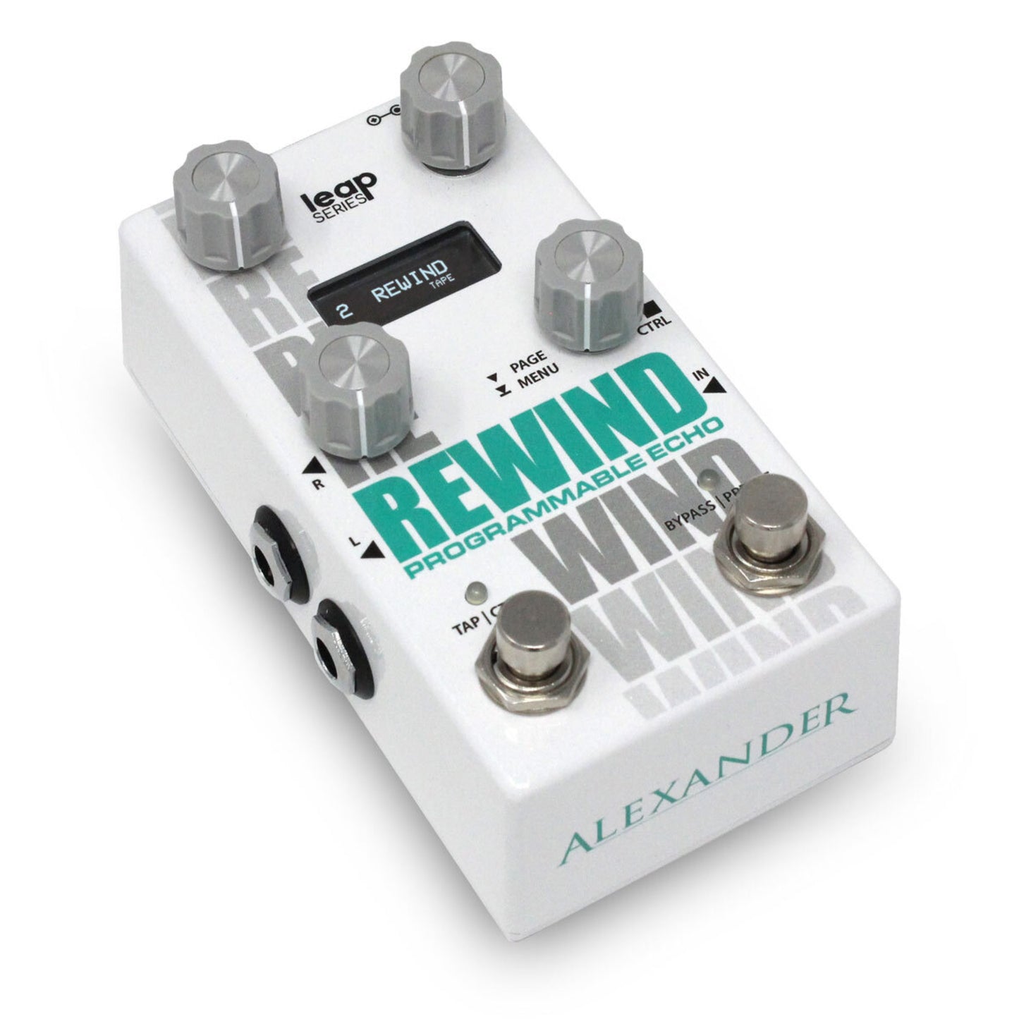 Alexander Pedals Rewind vista en ángulo