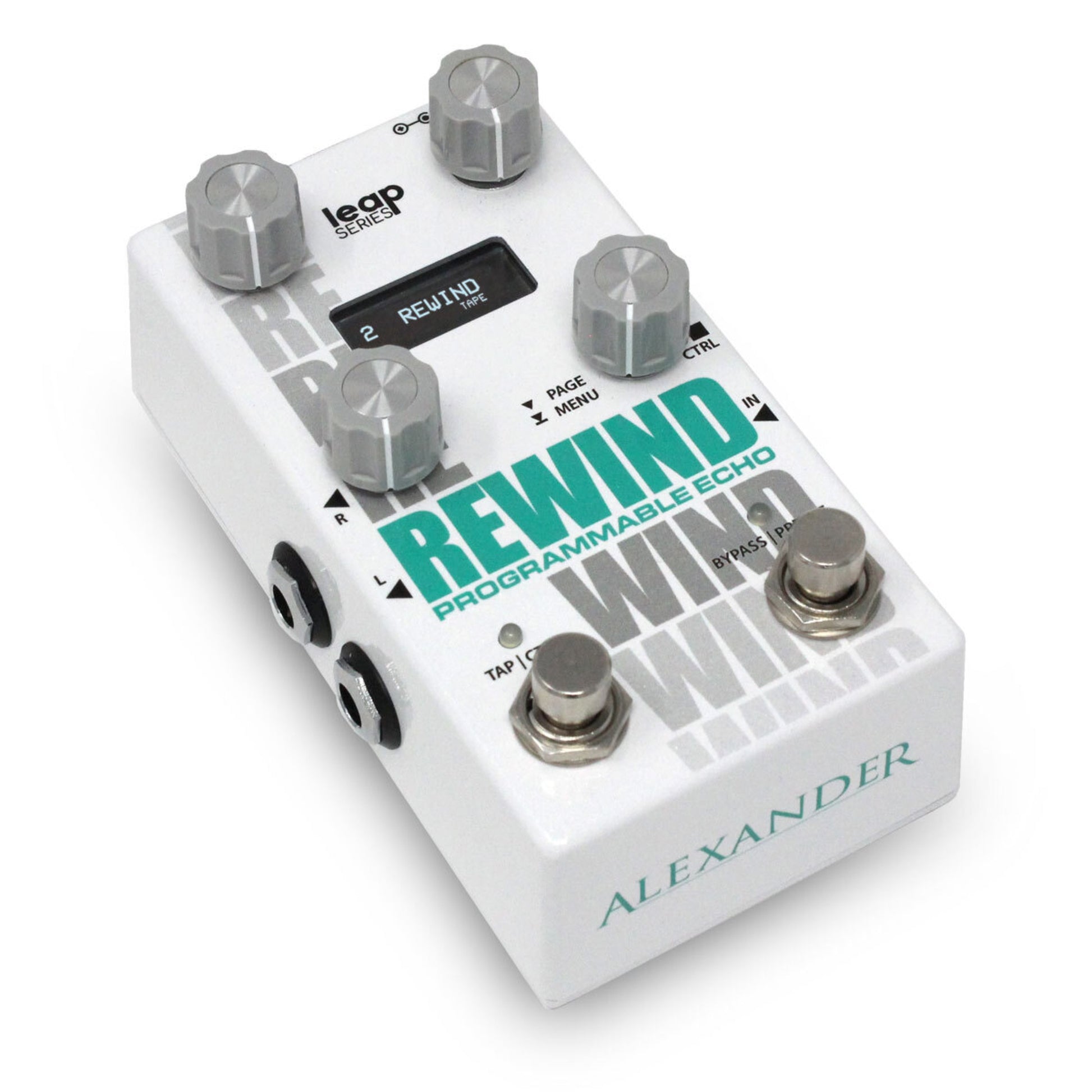 Alexander Pedals Rewind vista en ángulo