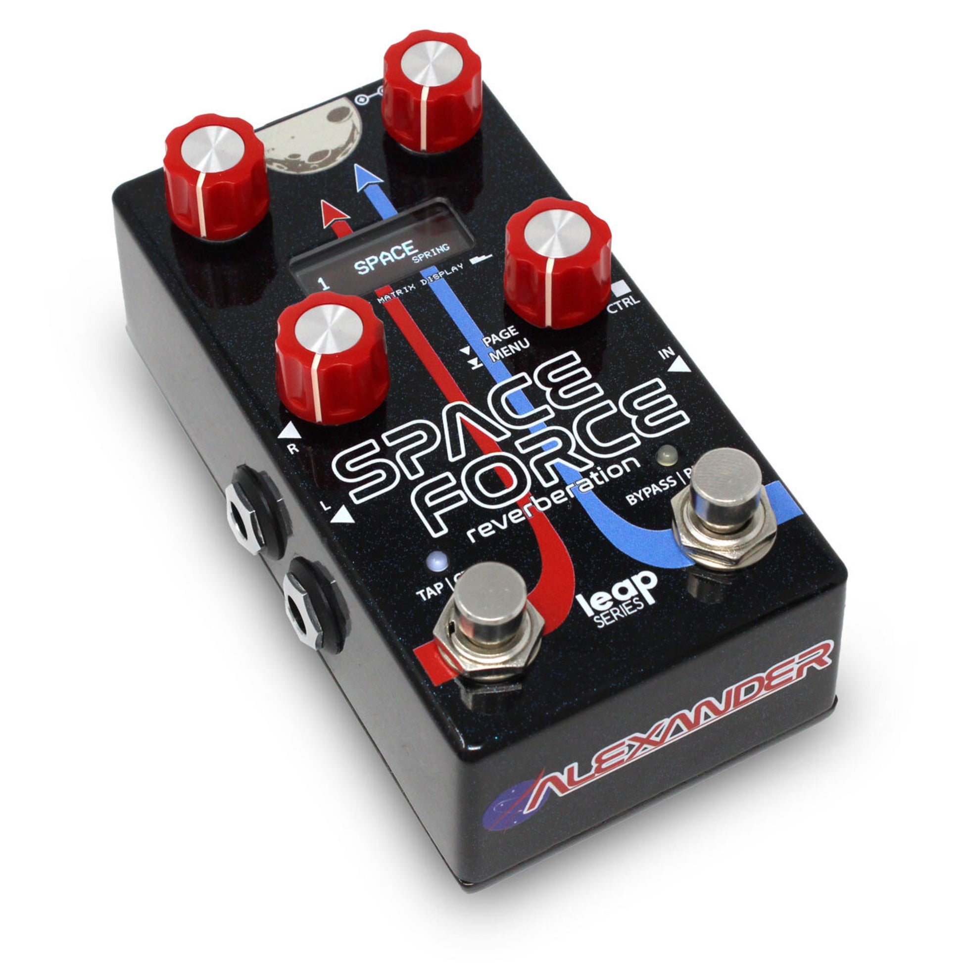 Alexander Pedals Space Force vista en ángulo