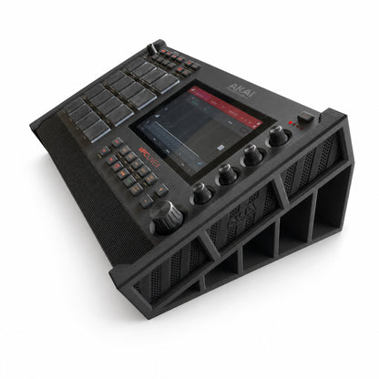 Soportes para Akai MPC Live II con el equipo montado