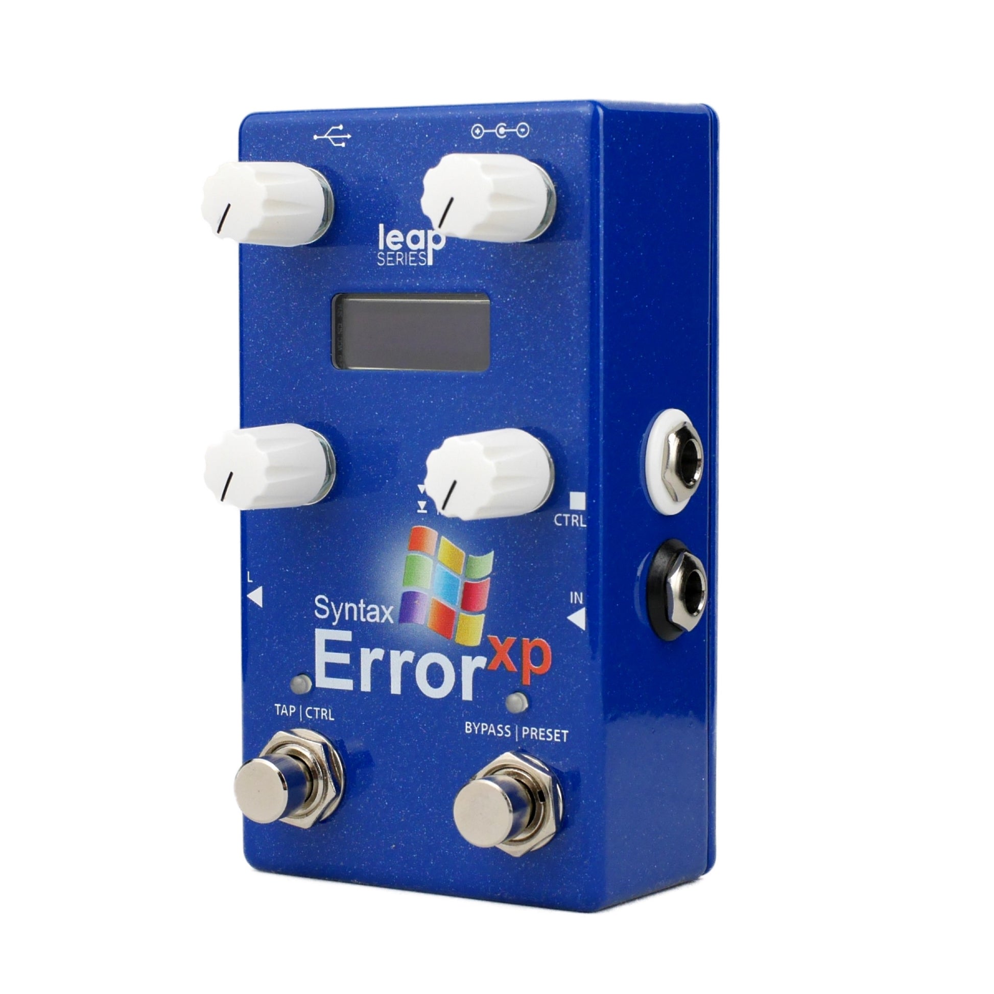 Alexander Pedals Syntax Error XP vista en ángulo