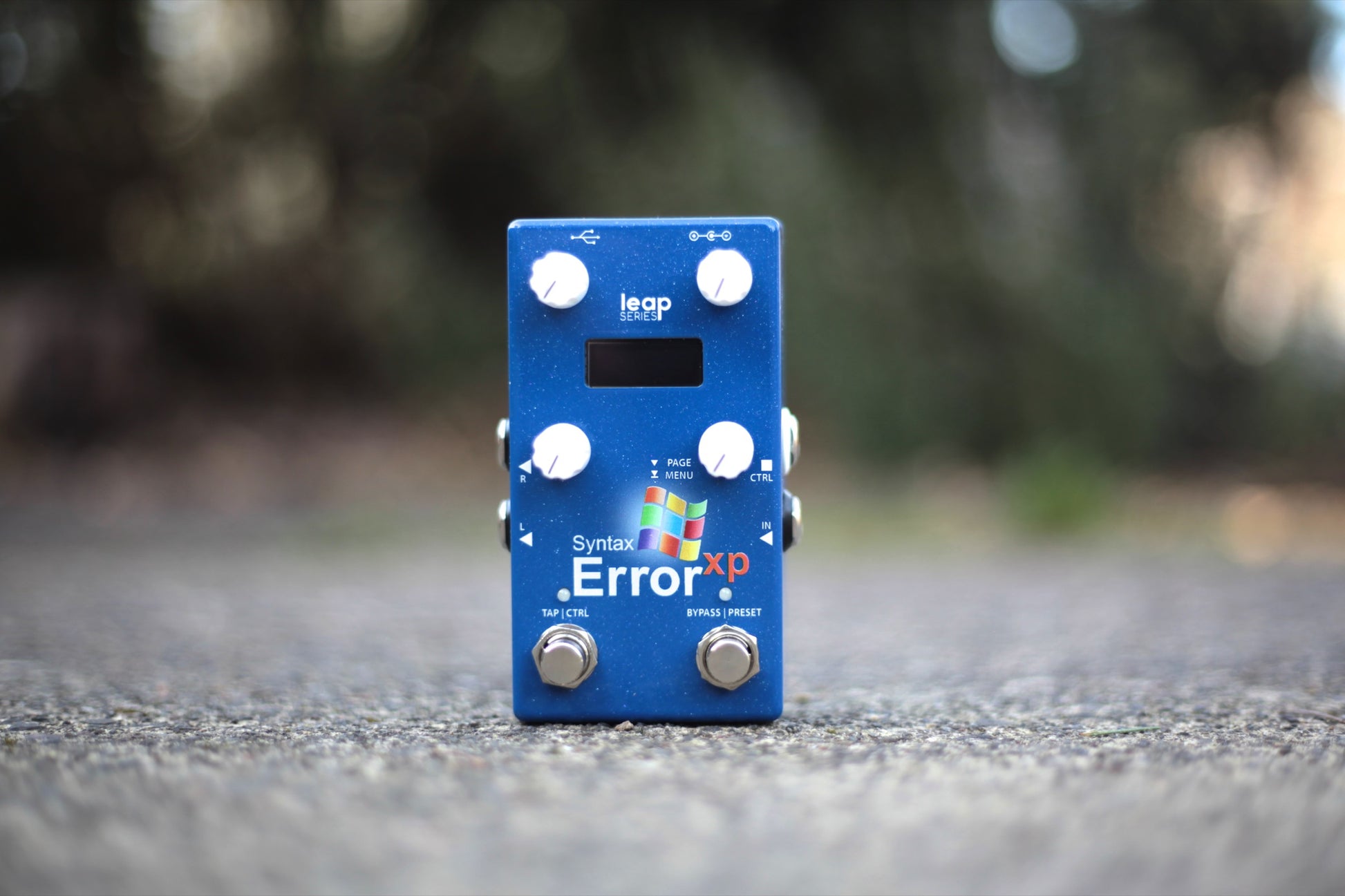 Alexander Pedals Syntax Error XP en uso